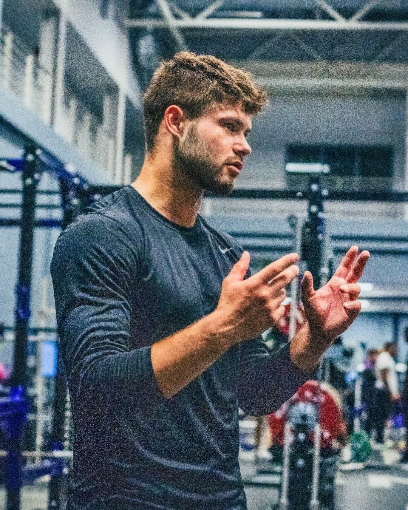 Adrian coaching in the gym